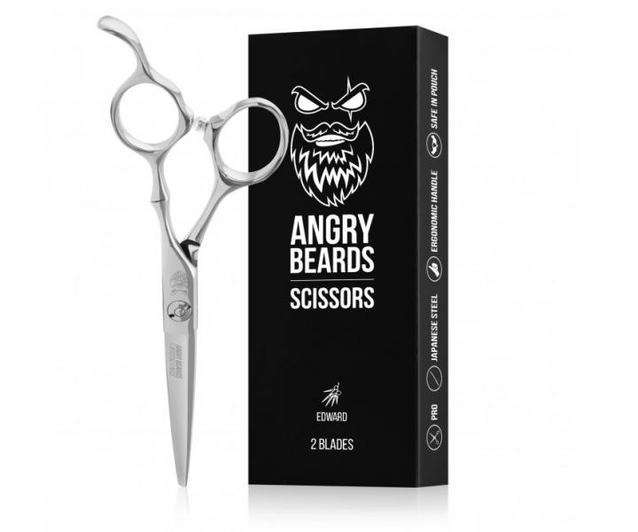Nonice na fzy Angry Beards Edward 6,5 "- strieborn