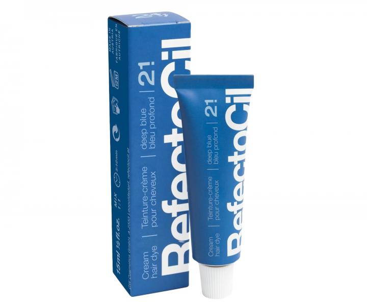 Farba na obo�ie a riasy RefectoCil 15 ml - �.2.1, tmavo modr�