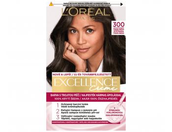 Permanentn� farba Lor�al Excellence 300 tmav� hned�