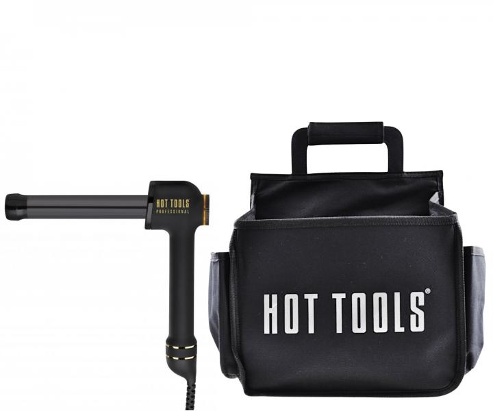 Kulma na vlasy Hot Tools  Black Gold Curl Bar - 25 mm + ta�ka Hot Tools Appliance Caddy zadarmo