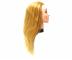 Cvin hlava Eurostil Profesional s umelmi vlasmi - svetl blond - 35-40 cm