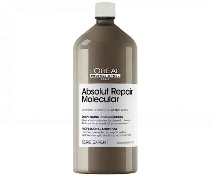�amp�n pre po�koden� vlasy Lor�al Professionnel Serie Expert Absolut Repair Molecular - 1500 ml