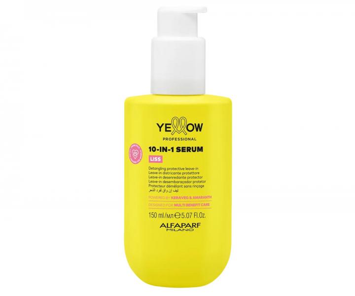 Bezoplachov� s�rum na uhladenie vlasov Yellow Professional Liss Smoothing 10-IN-1 Serum - 150 ml