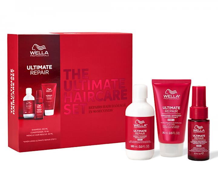 Dar�ekov� cestovn� sada pre po�koden� vlasy Wella Professionals Ultimate Repair