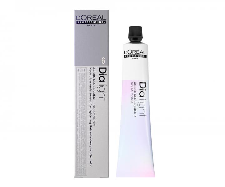 Preliv na vlasy Loral Dialight 50 ml - odtie 6 blond tmav