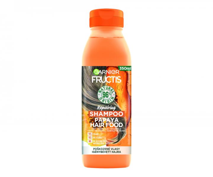 Regeneran ampn pre pokoden vlasy Garnier Fructis Papaya Hair Food - 350 ml