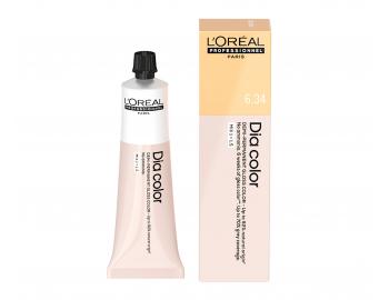 Preliv na vlasy Loral Professionnel Dia color 60 ml - 6.34 tmav blond zlat meden
