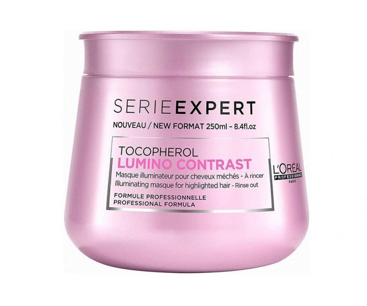 Maska pre mel�rovan� vlasy Lor�al Lumino Contrast 250 ml