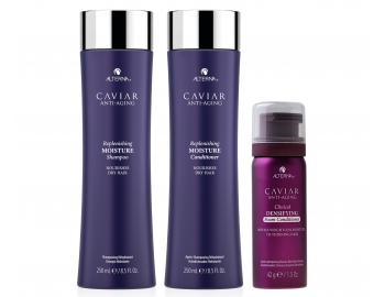 Sada na hydratáciu suchých vlasov Alterna Caviar Moisture + penová starostlivosť 42 g zadarmo