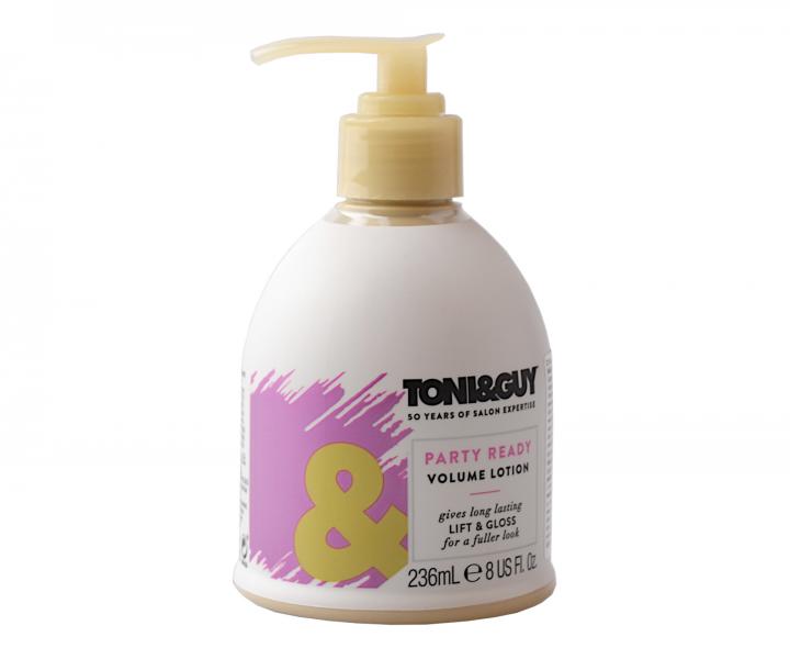 Stylingov starostlivos pre objem Toni&Guy Party Ready Volume Lotion - 236 ml