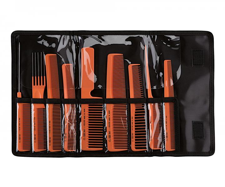 Kompletn sada profesionlnych hrebeov s puzdrom Eurostil Professional - viac farieb