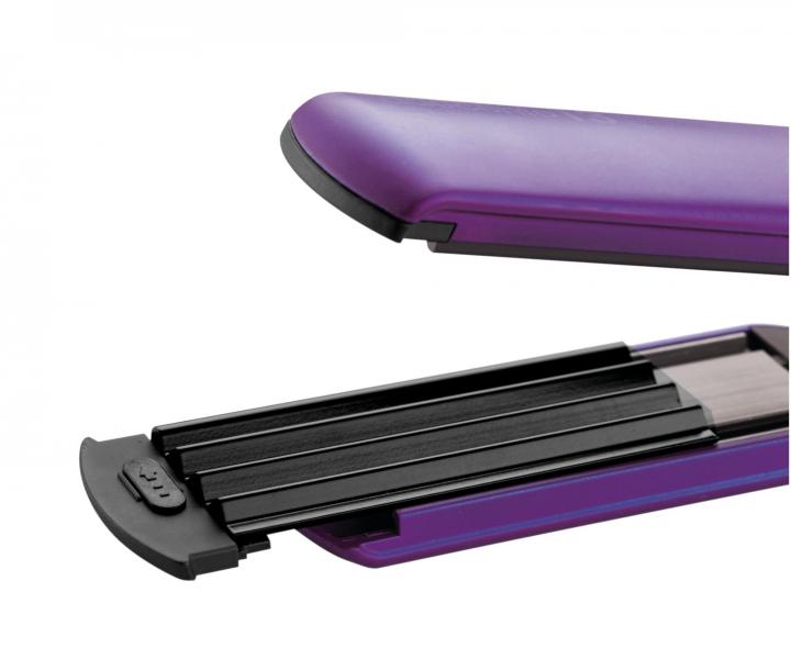 Profesion�lna �ehli�ka a krepova�ka 3v1 Eurostil Profesional Frizzer - fialov�