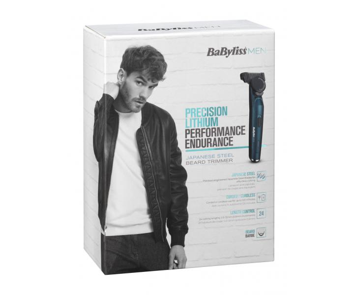 Zastrihva fzov BaByliss T890E - modr