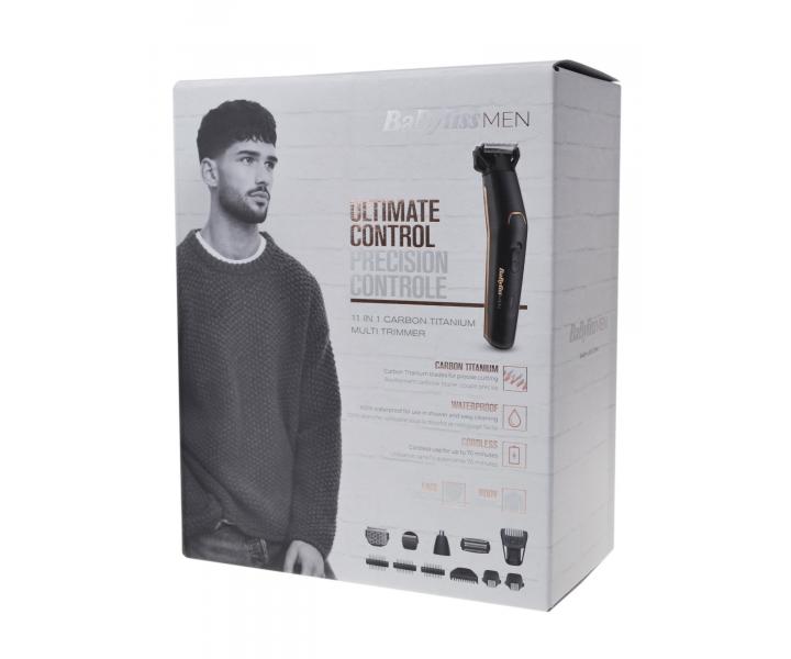 Multifunkn zastrihva BaByliss MT860E - ierny