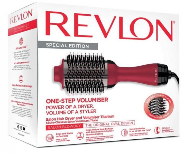 Oválna teplovzdušná kefa na vlasy Revlon RVDR5282UKE - limitovaná edícia
