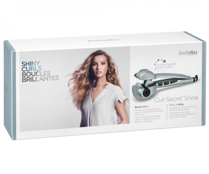 Automatick� kulma na vlasy s parou BaByliss Shiny Curls C1800E