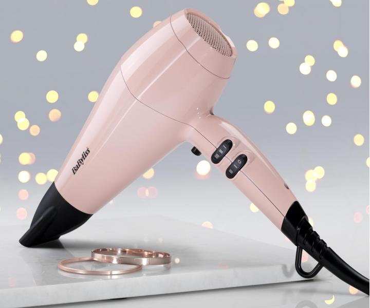 F�n na vlasy BaByliss 5337 PRE Rose Blush - 2200 W, ru�ov�