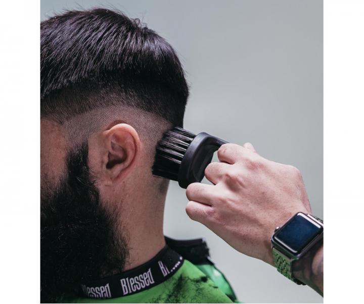 Opra�ovacia �tetka Ragnar Barber Line - ov�lna, �ierna