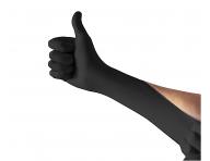 Siln nitrilov rukavice Espeon Nitril Premium - 100 ks, ierne, vekos M