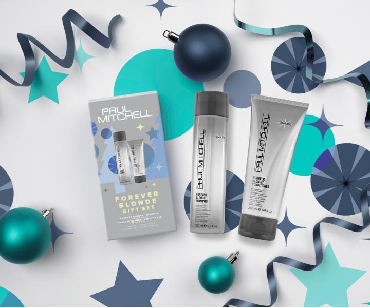 Dar�ekov� sada pre blond vlasy Paul Mitchell Forever Blonde Gift Set