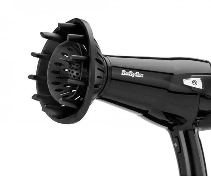 Fn na vlasy s navjacm kblom Babyliss Cordkeeper D374DE - 2000 W, ierny