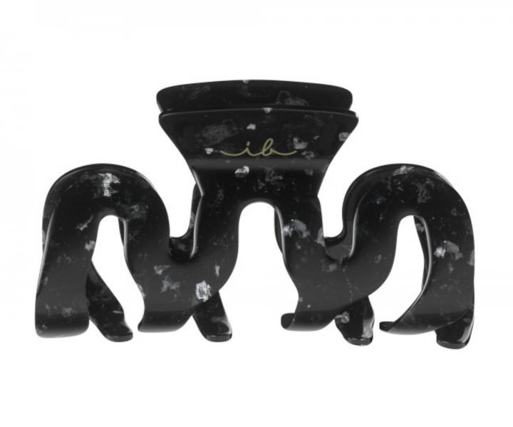 Vek kripec do vlasov Invisibobble Clipstar Clawdia - ierny s mramorovm vzorom