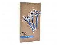 Sada kadernckych nonc Fox Color Blue 5,5" + britva - modr