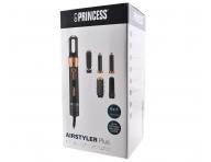 Multifunk�n� stylingov� kulmof�n so �iestimi nadstavcami Princess Airstyler Plus 529215  - 1000 W, �ierny