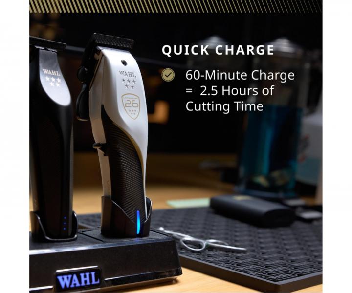 Profesion�lny strihac� stroj�ek Wahl Vapor Cordless Championship Edition 3030922 - biely, limitovan� ed�cia