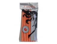 Ohybn natky na vlasy Hairway Flex - pr. 17 mm, oranov - 12 ks