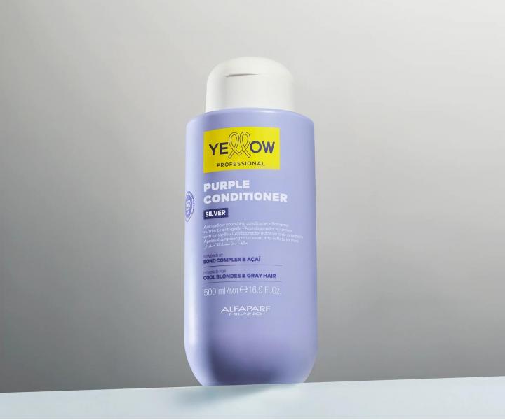 Kondicion�r pre neutraliz�ciu �lt�ch t�nov Yellow Professional Silver Purple Conditioner - 500 ml