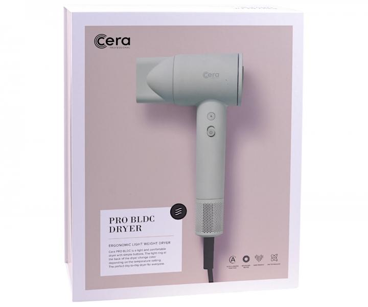 Profesionlny fn na vlasy Cera Pro BLDC Dryer - 1600 W, matn svetlo zelen
