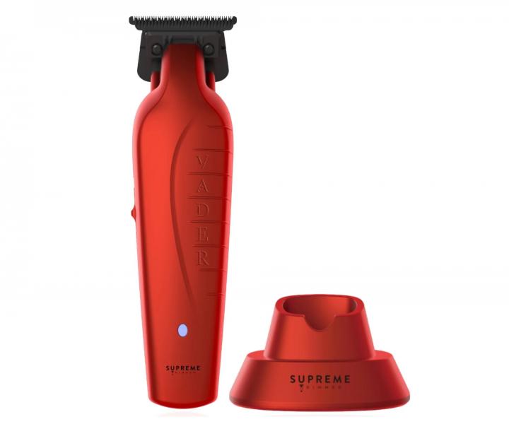 Profesion�lny kont�rovac� stroj�ek na vlasy Supreme Trimmer Vader ST3778/R - �erven�