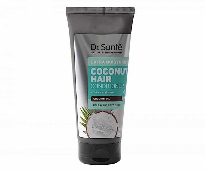Sada pre hydratciu krehkch vlasov Dr. Sant Coconut + balzam na pery zadarmo