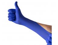 Latexov rukavice Espeon Latex Blue - 100 ks, modr, vekos L