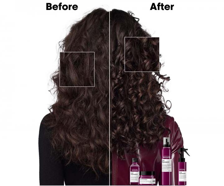 Hydratan krmov gl pre vlnit a kuerav vlasy Loral Professionnel Curl Expression - 250 ml