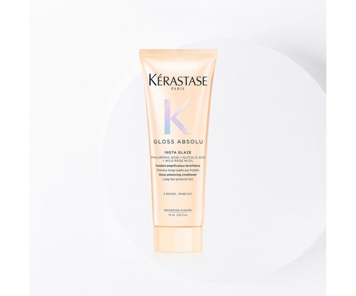 Darekov sada pre hydratciu a lesk vlasov so sklonom ku krepovateniu Krastase Gloss Absolu Anti-frizz
