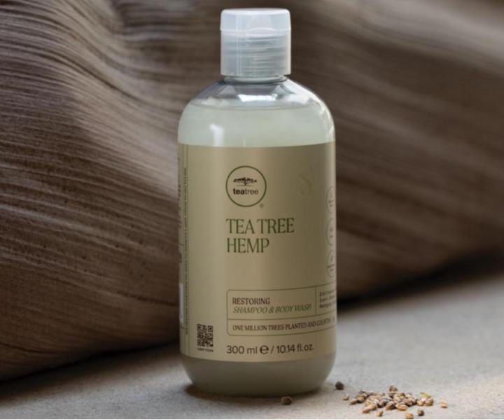 Regeneran ampn a sprchov gl s konopnm olejom Paul Mitchell Tea Tree Hemp