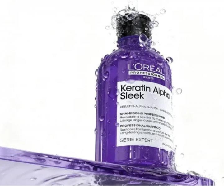 Rad pre uhladenie krepat�ch vlasov Lor�al Professionnel Serie Expert Keratin Alpha Sleek