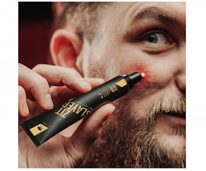 Pnsky gl proti akn pre loklnu starostlivos Angry Beards Zit Slayer Le Pimp - 15 ml