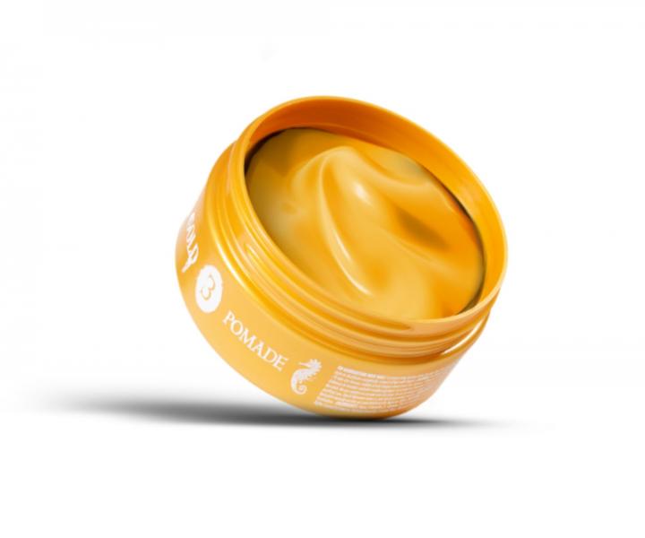 Pomda na vlasy so strednou fixciou a vysokm leskom Barbertime Gold Pomade No. 3 - 150 ml