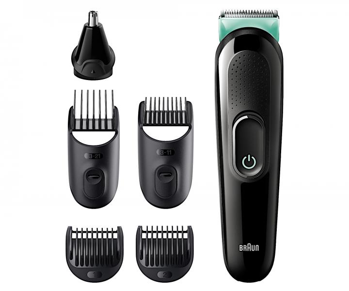 P�nsky zastrih�va� vlasov a f�zov Braun All-in-one Trimmer 3 MGK 3321