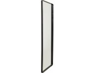 Kadern�cke zrkadlo Kare Frame Silver - �ierne, 200 x 80 cm
