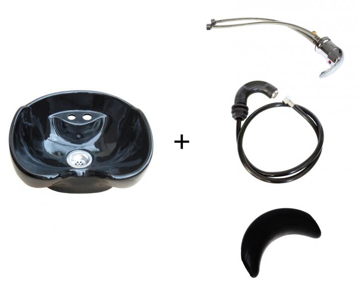 Kompletn sada umvadl pre umvac box Hairway New York - keramick, ierne