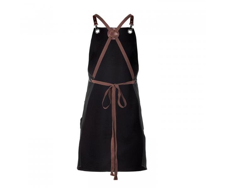 Kadern�cka z�stera Angry Beards Barber Apron - �ierna