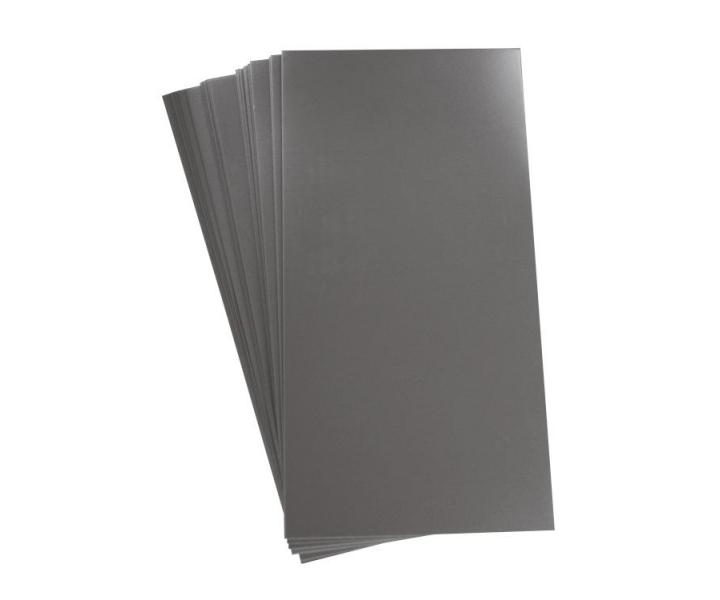 Melrovac penov flia Sibel High-Light 20 x 9,5 cm - strieborn, 200 ks