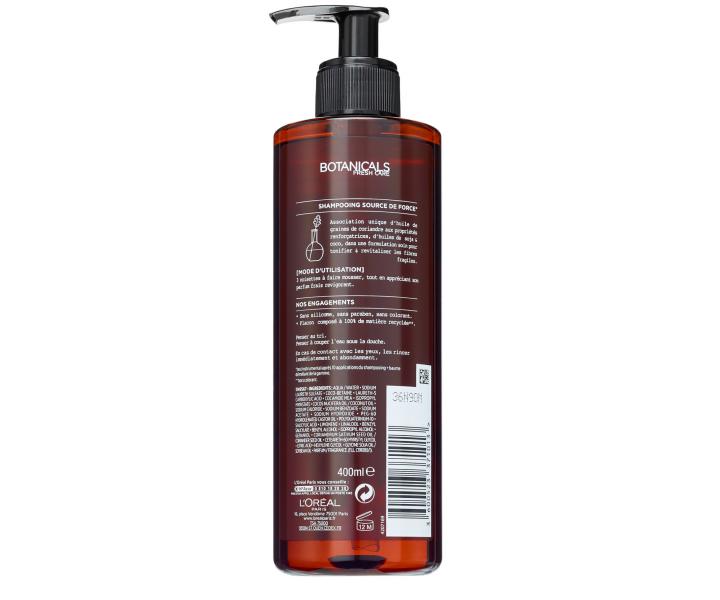 ampn pre oslaben vlasy Loral Botanicals Strength Cure - 400 ml