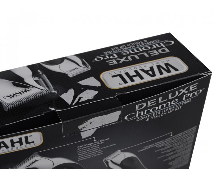 Strojek a konturovacie strojek Wahl Deluxe Chrome Pro 79524-2716 - II. jakost - pokoden obal