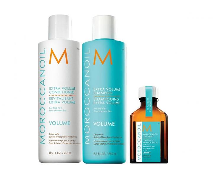 Darekov sada pre objem vlasov Moroccanoil Volume Beauty in Bloom + ahk olej 25 ml zadarmo