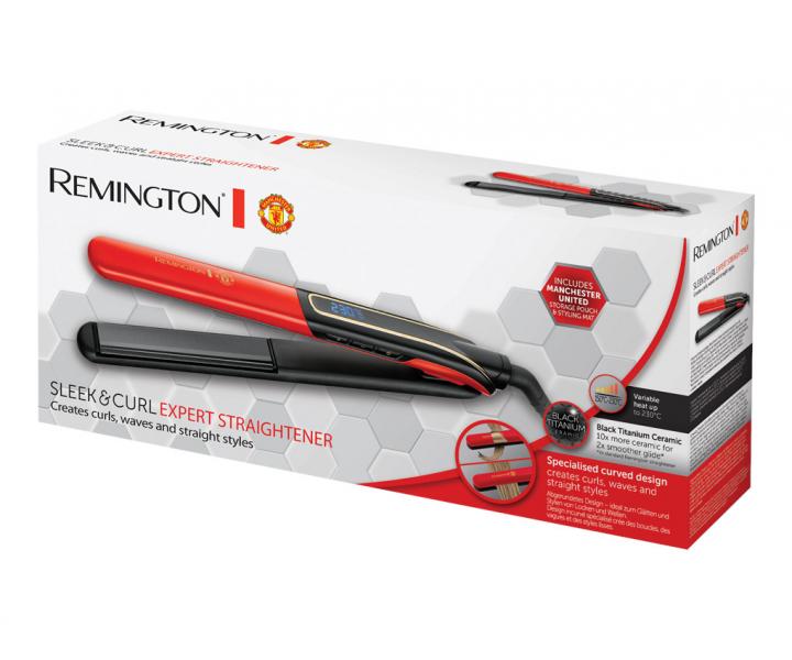 ehlika na vlasy Remington Sleek & Curl Manchester United S6755